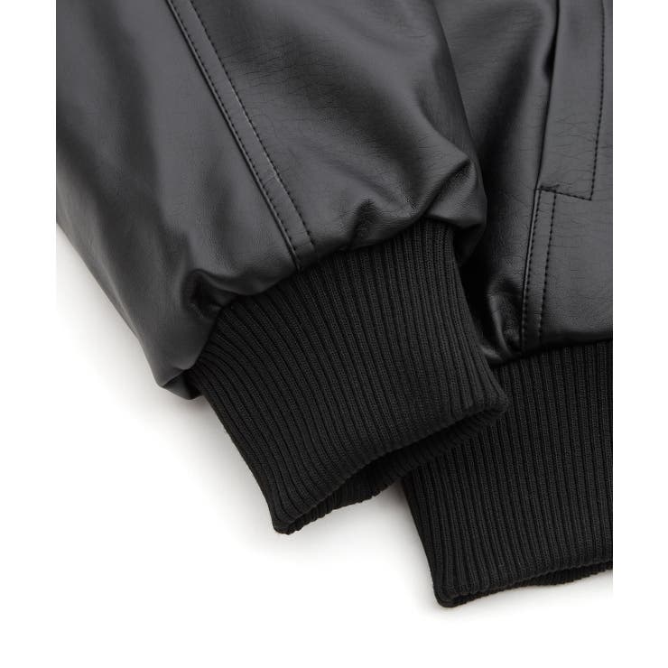 パーカー メンズ フェイクレザー | improves | 詳細画像11 