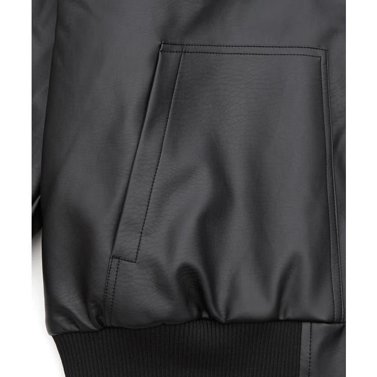 パーカー メンズ フェイクレザー | improves | 詳細画像10 