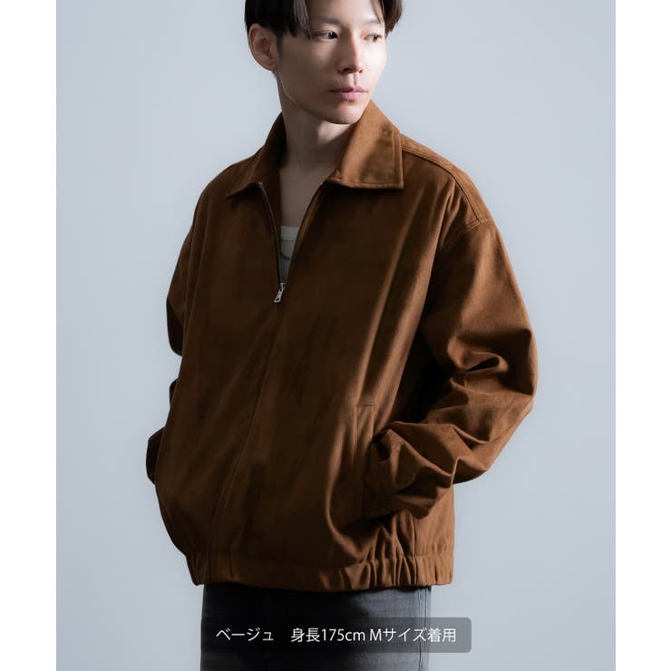 ジャケット メンズ フェイクスエード | improves | 詳細画像8 