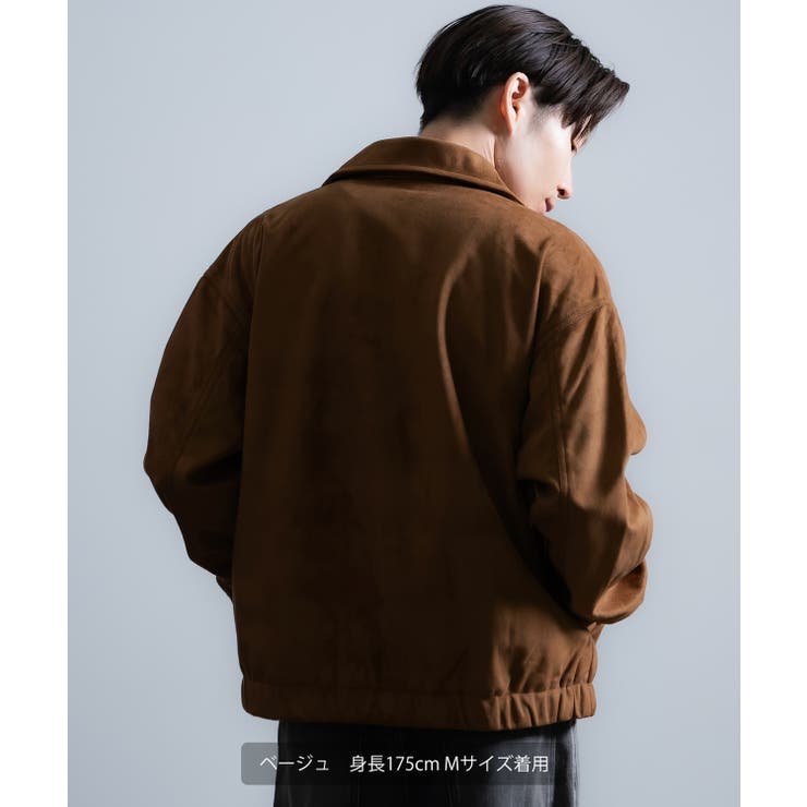 ジャケット メンズ フェイクスエード | improves | 詳細画像9 