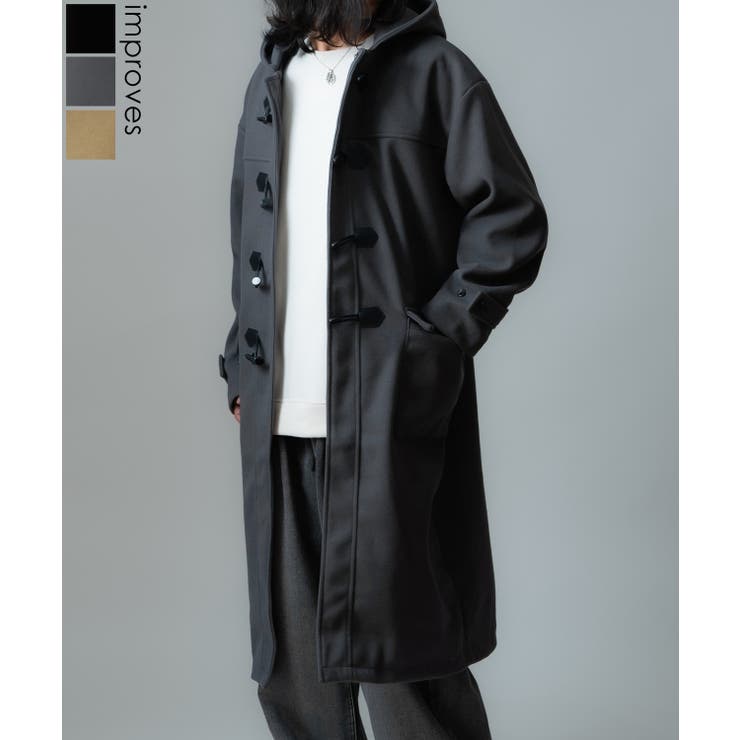 コート メンズ ウールライク | improves | 詳細画像1 