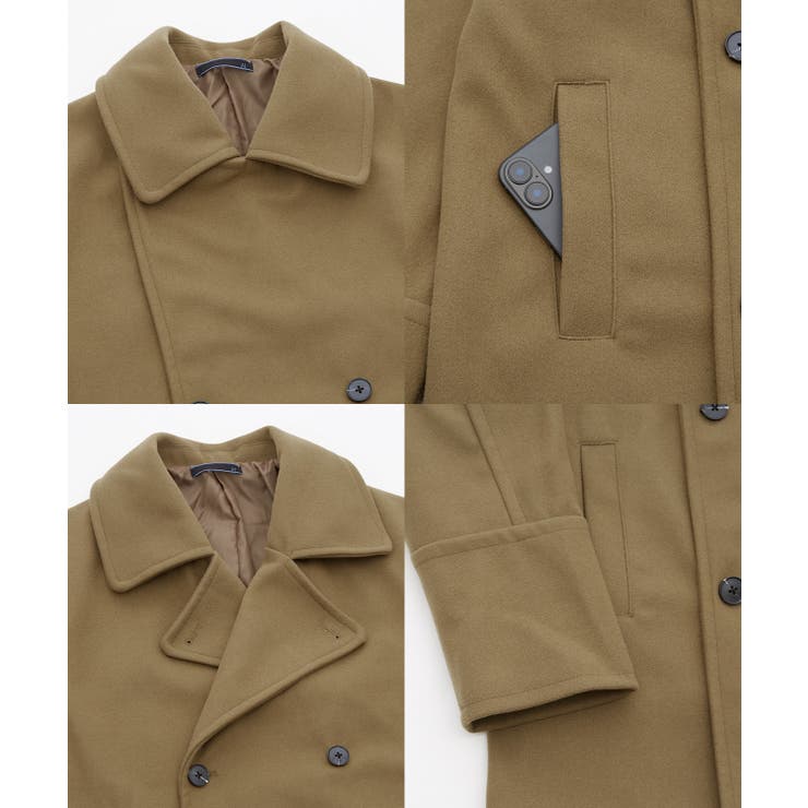 コート メンズ ウールライク | improves | 詳細画像18 