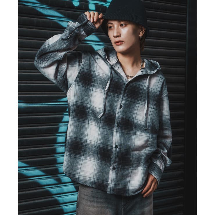 ブラック | シャツ メンズ チェック柄 | improves