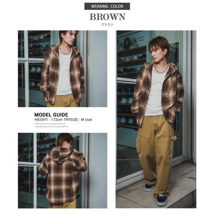 シャツ メンズ チェック柄 | improves | 詳細画像4 