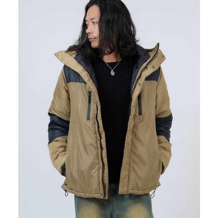 ベージュ | ダウンジャケット メンズ 中綿 | improves