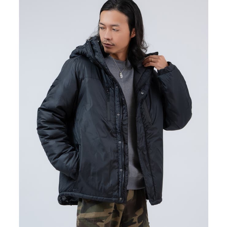 ブラック | ダウンジャケット メンズ 中綿 | improves