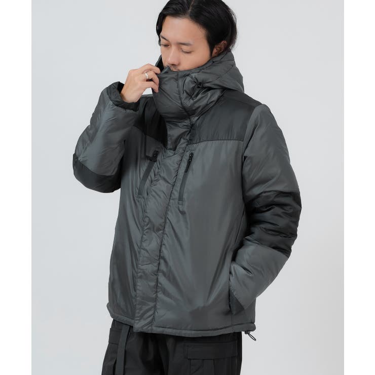 チャコール | ダウンジャケット メンズ 中綿 | improves