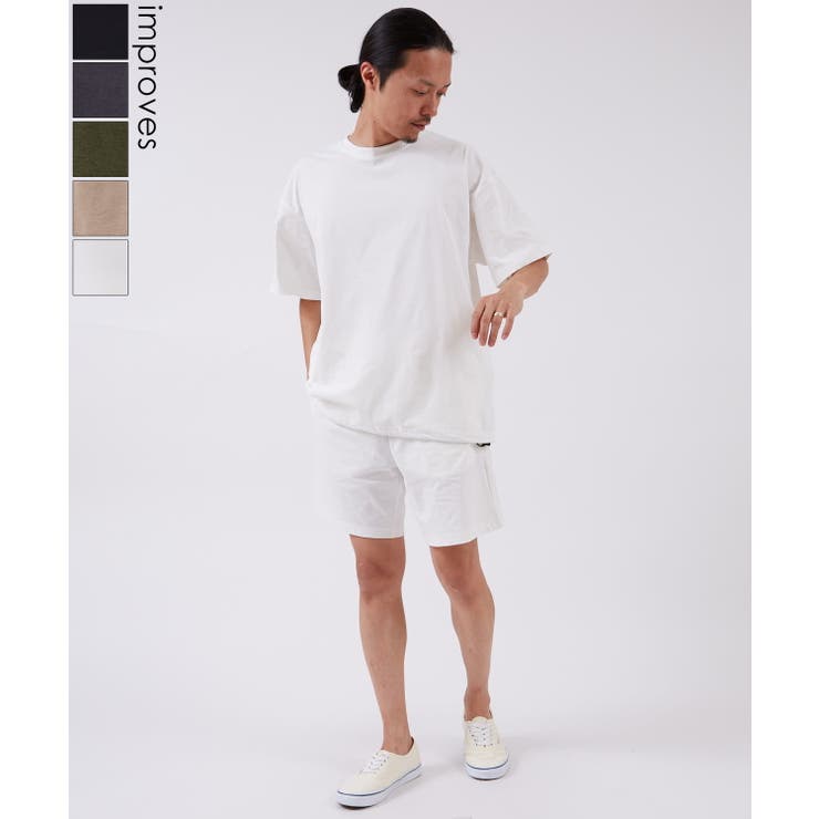 セットアップ 半袖Tシャツ ハーフパンツ | improves | 詳細画像1 