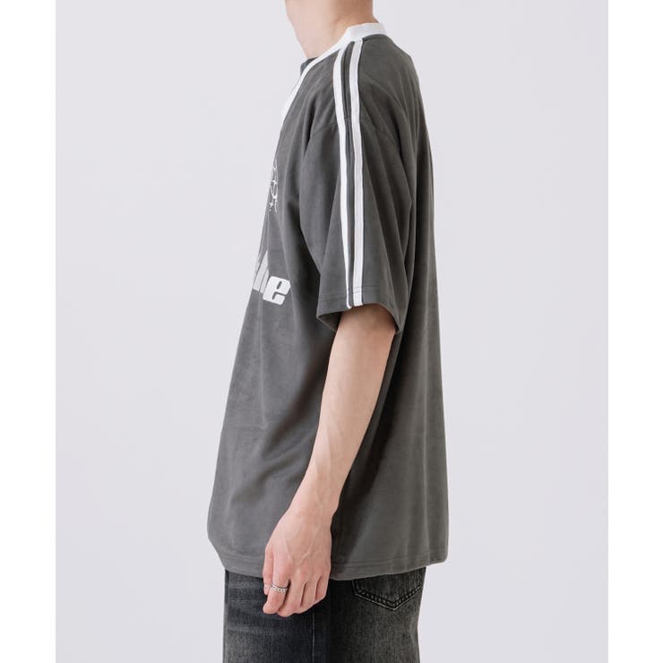 半袖Tシャツ メンズ ライン柄 | improves | 詳細画像13 