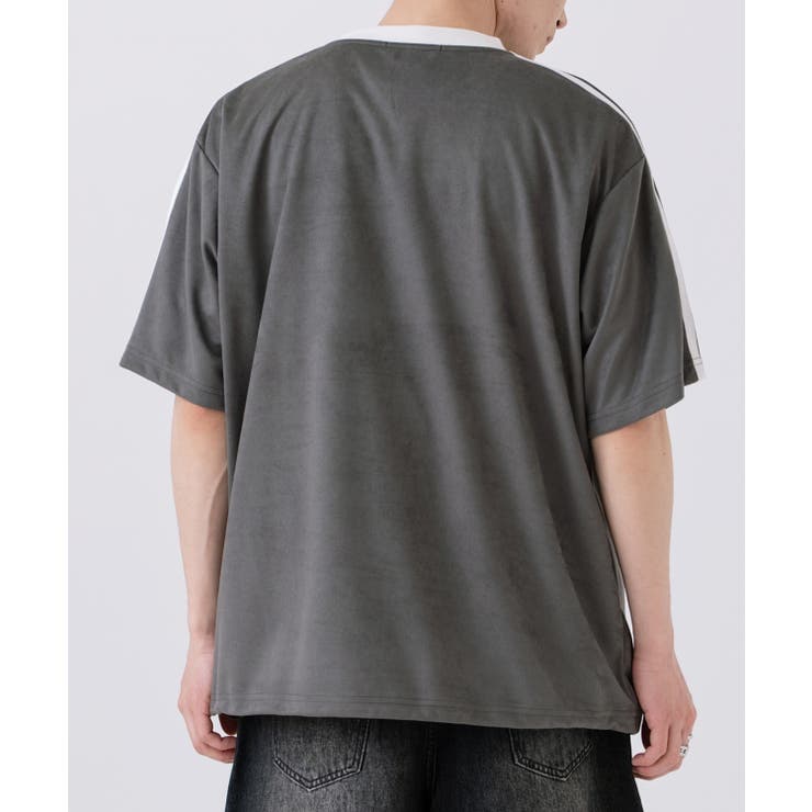 半袖Tシャツ メンズ ライン柄 | improves | 詳細画像14 