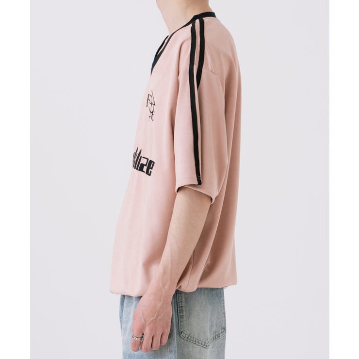半袖Tシャツ メンズ ライン柄 | improves | 詳細画像3 