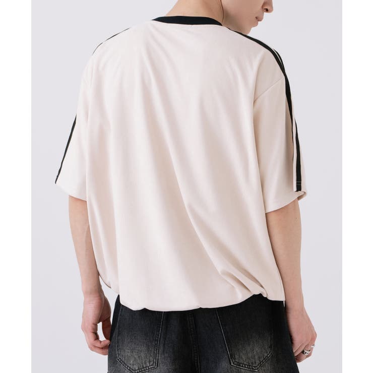 半袖Tシャツ メンズ ライン柄 | improves | 詳細画像9 
