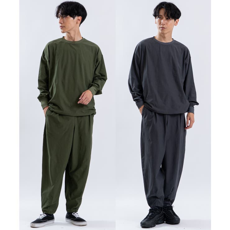 ワイドパンツ メンズ タックパンツ | improves | 詳細画像17 