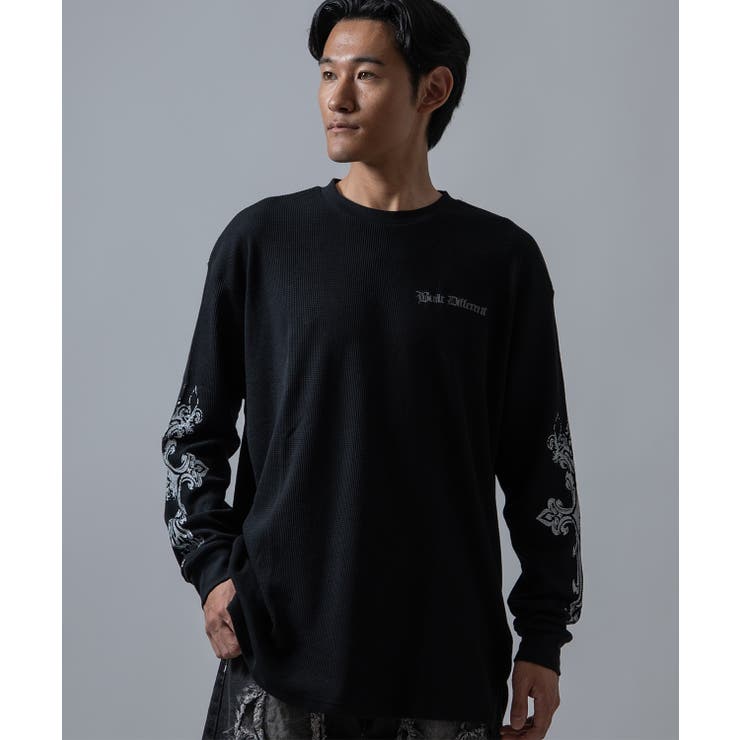 長袖Tシャツ メンズ クロススカル | improves | 詳細画像8 