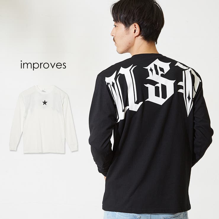 バックプリント ロンt メンズ 品番 Ip Improves イン プローブス のメンズファッション通販 Shoplist ショップリスト