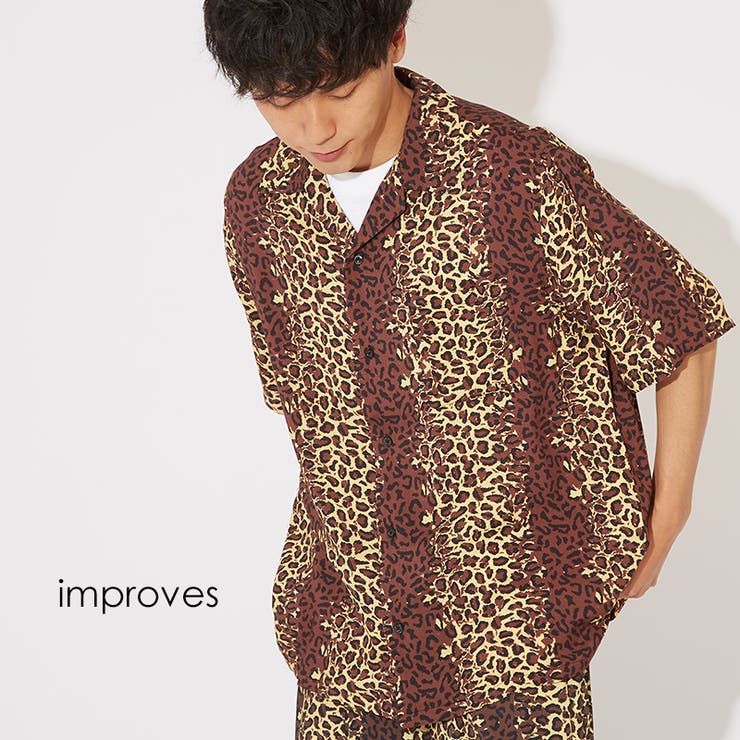 開襟シャツ 半袖 メンズ 品番 Ip Improves インプローブス のメンズファッション通販 Shoplist ショップリスト