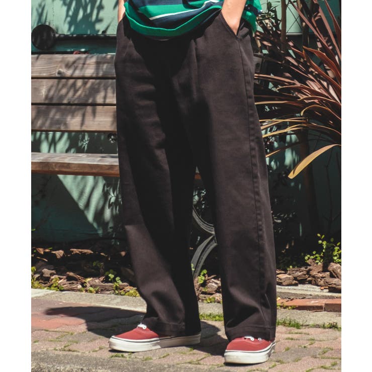 カツラギ ワイド タックパンツ 品番 Ip Improves インプローブス のメンズ ファッション通販 Shoplist ショップリスト