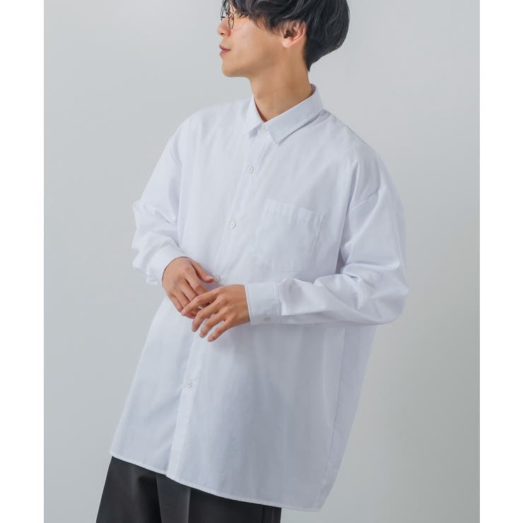 ルーズフィット レギュラーシャツ メンズ[品番：IP000005565