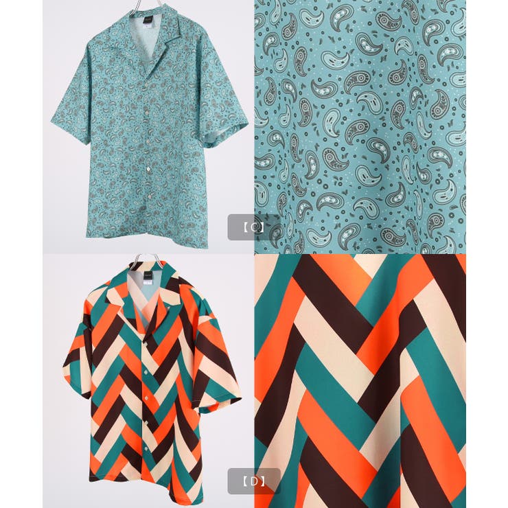 MODE RESET 半袖シャツ MODE RESET 半袖シャツ