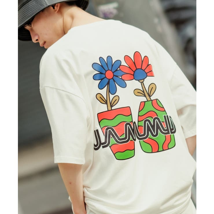 ホワイト | 半袖Tシャツ メンズ UAU | improves