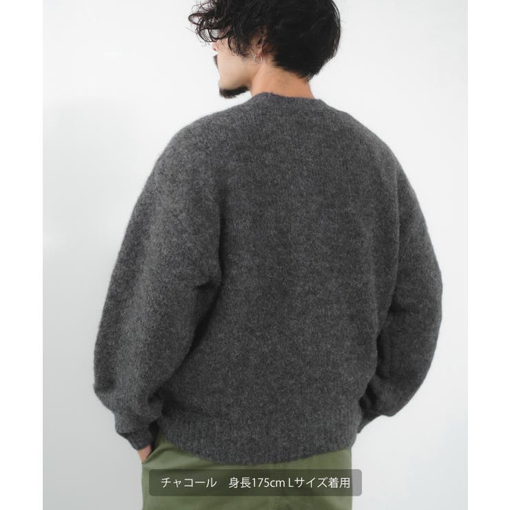 ニットセーター メンズ クルーネック | improves | 詳細画像9 