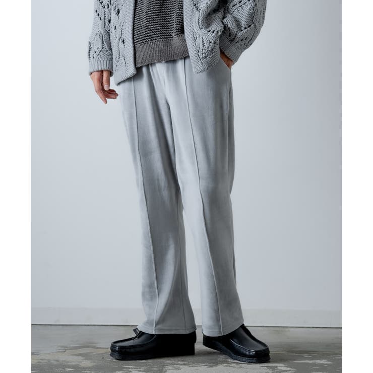 ベロアパンツ メンズ UAU[品番：IP000006312]｜improves（インプローブ