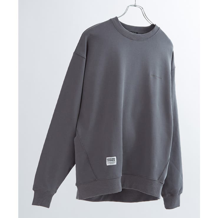 チャコール | トレーナー ユニセックス SIDEWAY | improves