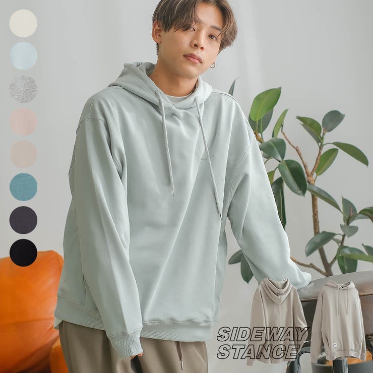 パーカー ユニセックス SIDEWAY | improves | 詳細画像1 
