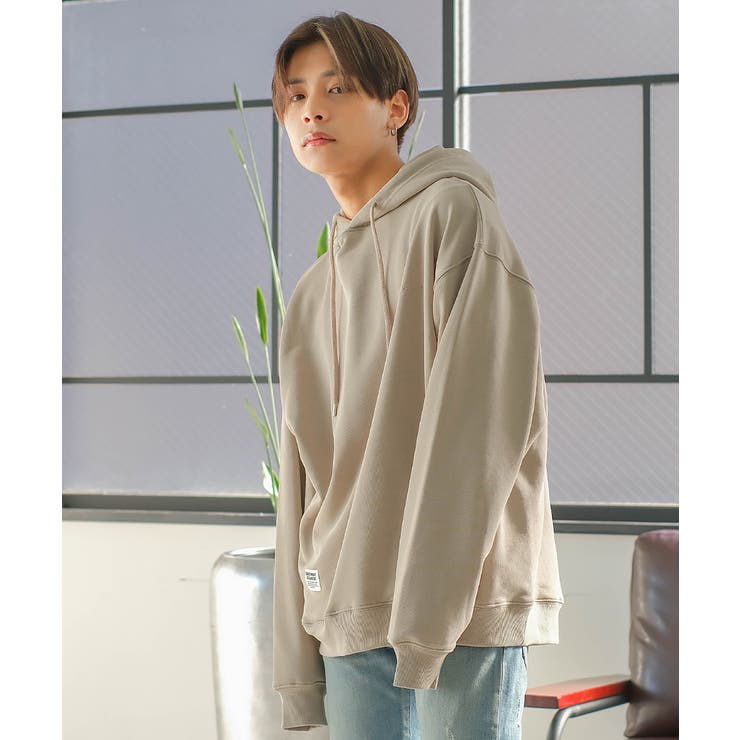 グレージュ | パーカー ユニセックス SIDEWAY | improves