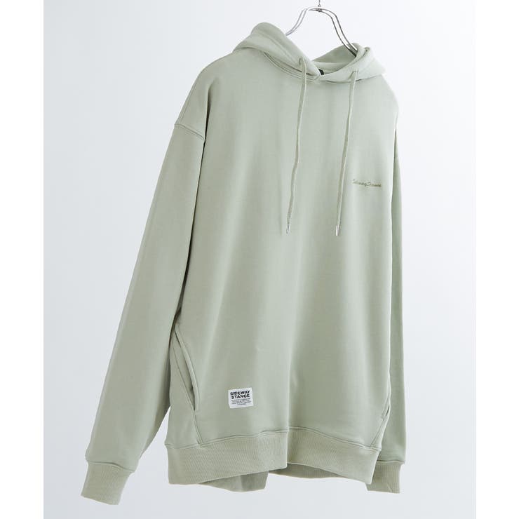 モスグリーン | パーカー ユニセックス SIDEWAY | improves