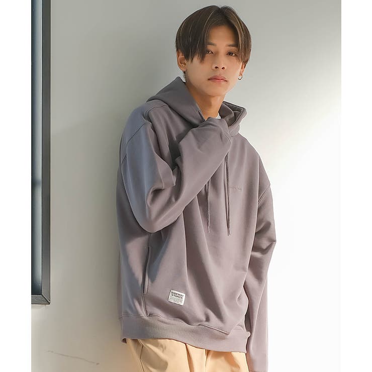 チャコール | パーカー ユニセックス SIDEWAY | improves