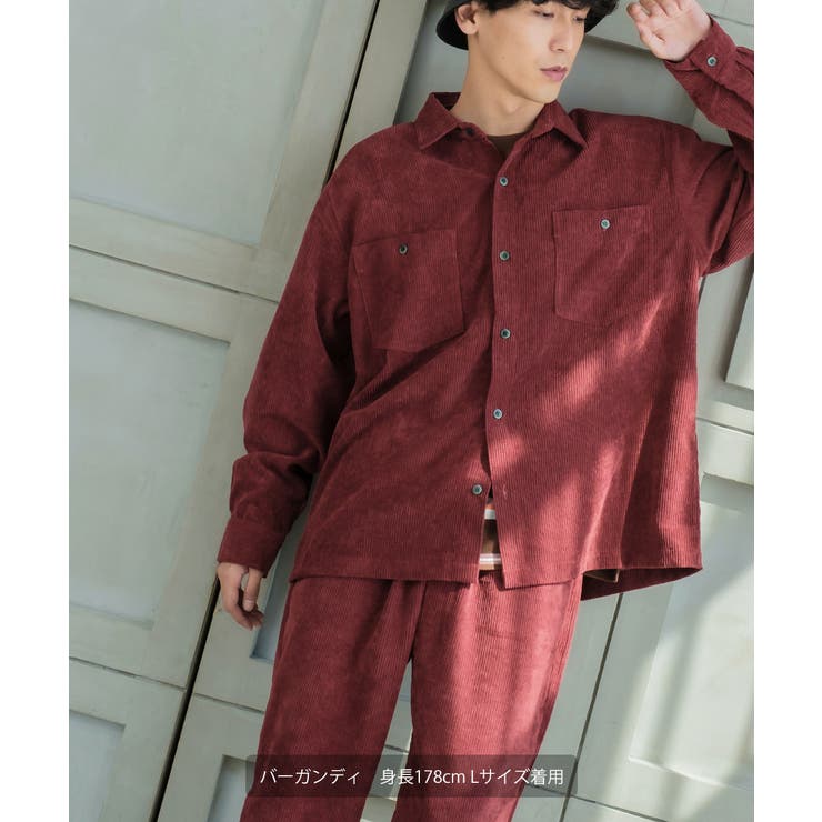 コーデュロイシャツ メンズ コーデロイ[品番：IP000005422]｜improves