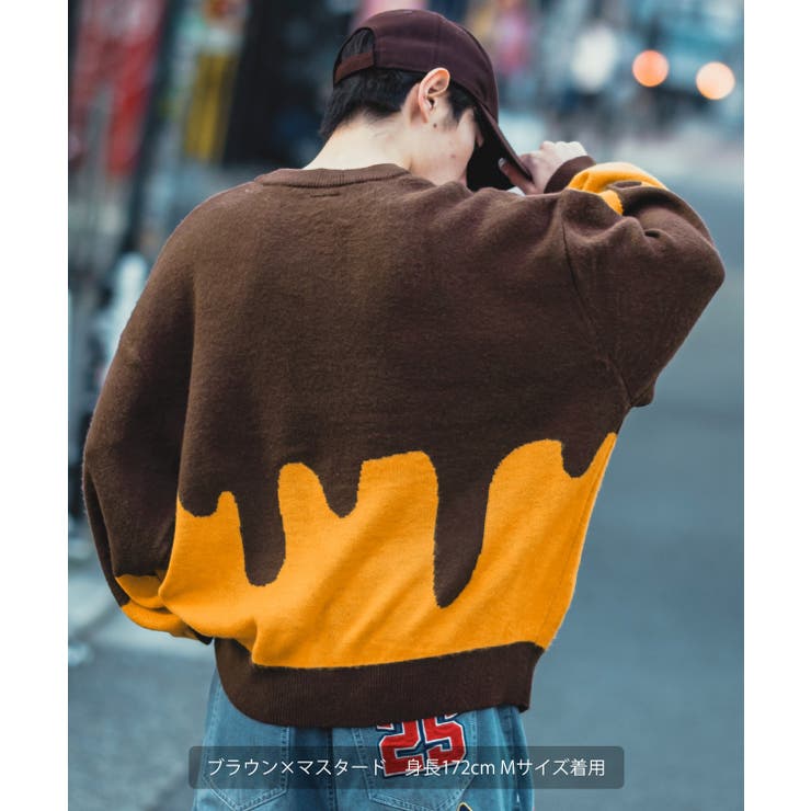ニットセーター メンズ SIDEWAY