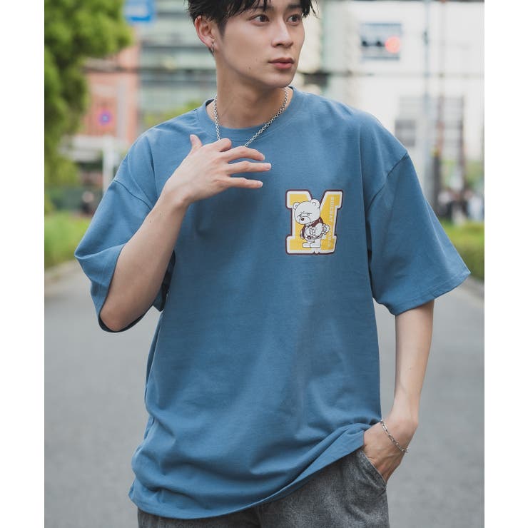 期間限定キャンペーン 半袖Tシャツ メンズ SIDEWAY[品番：IP000006054]｜improves トップス