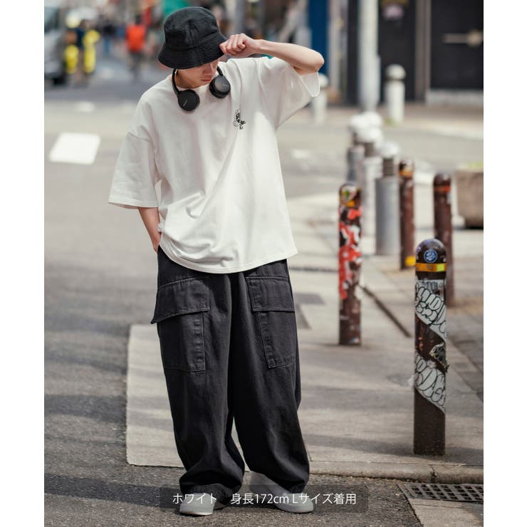 半袖Tシャツ メンズ SIDEWAY[品番：IP000006049]｜improves
