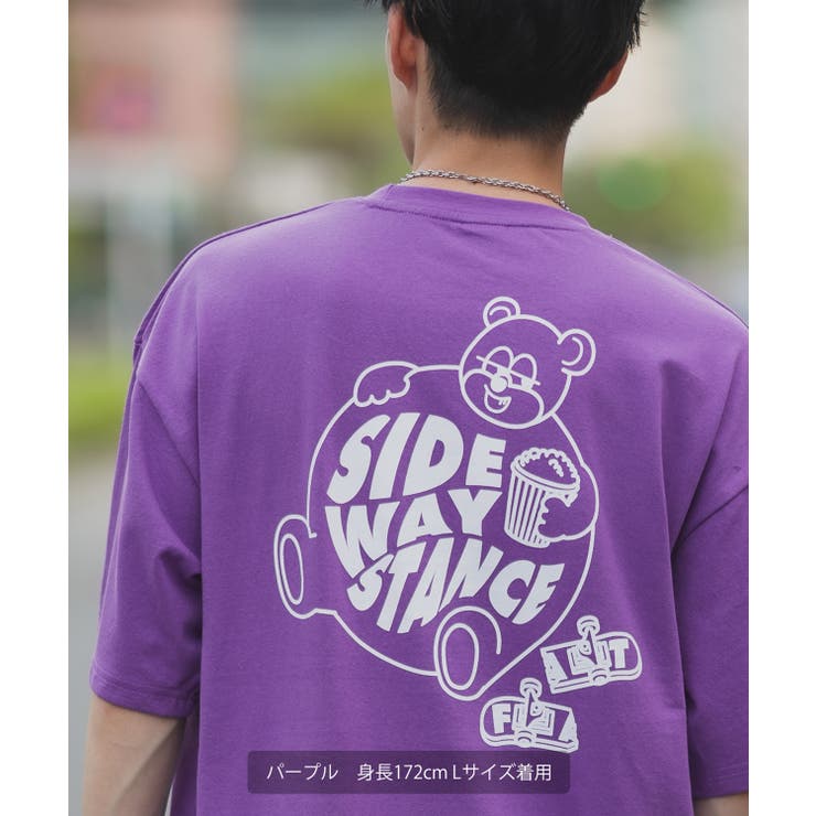 半袖Tシャツ メンズ SIDEWAY[品番：IP000006049]｜improves