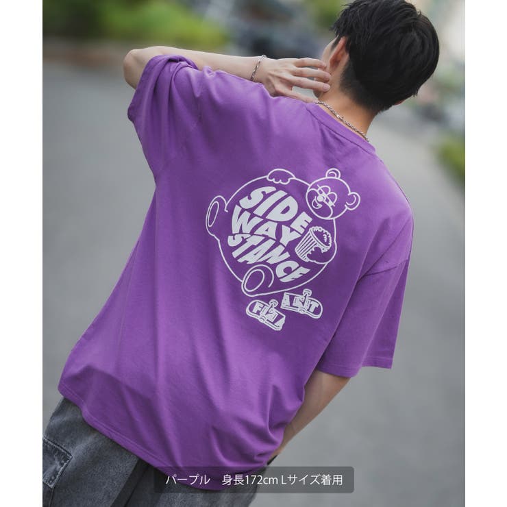 半袖Tシャツ メンズ SIDEWAY[品番：IP000006049]｜improves