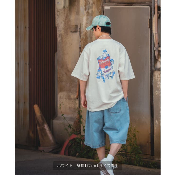 半袖Tシャツ メンズ SIDEWAY[品番：IP000006096]｜improves