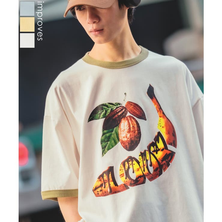 半袖Tシャツ メンズ SIDEWAY | improves | 詳細画像1 