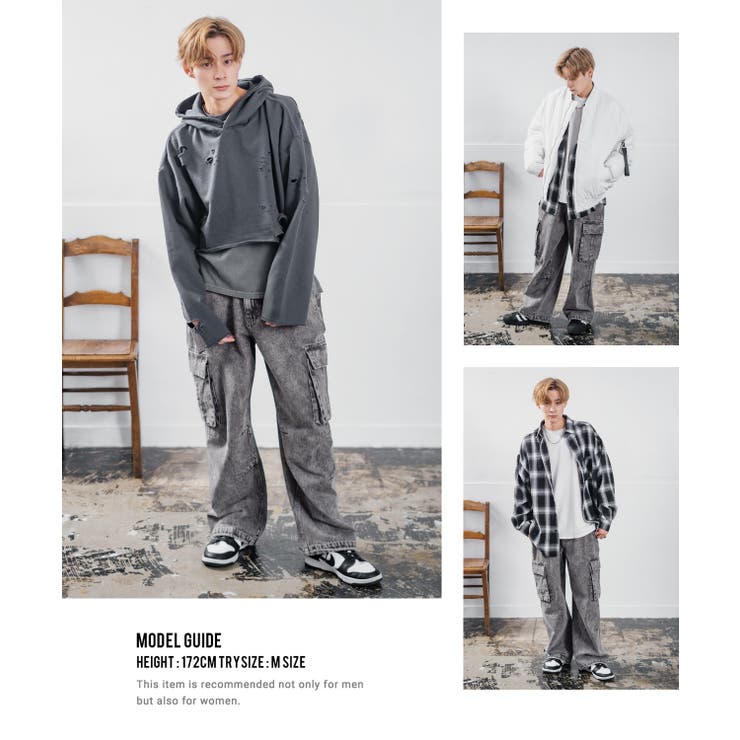 デニムパンツ メンズ SIDEWAY | improves | 詳細画像17 