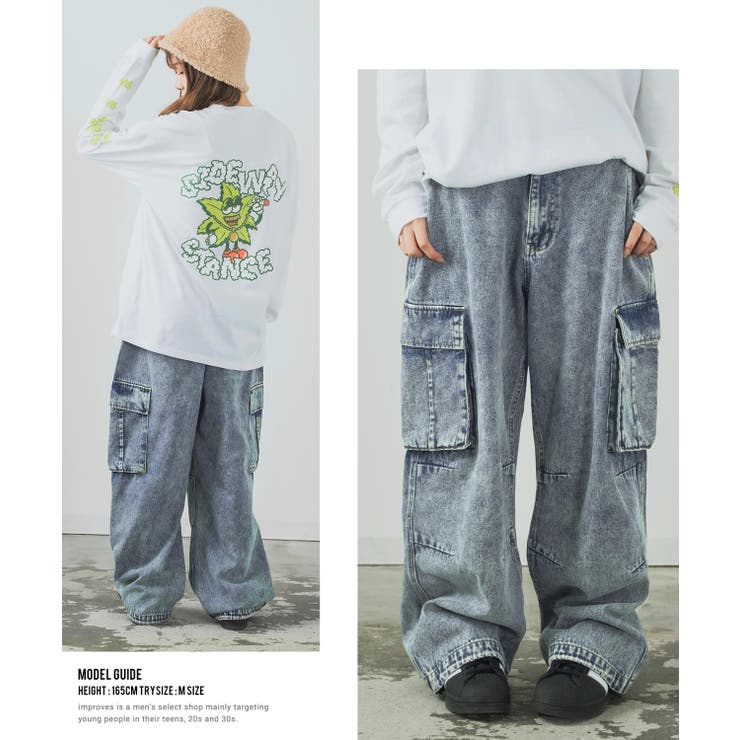 デニムパンツ メンズ SIDEWAY | improves | 詳細画像6 