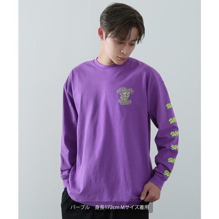 長袖Tシャツ メンズ SIDEWAY[品番：IP000006227]｜improves