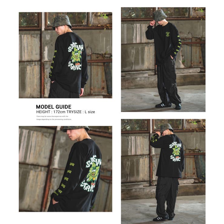 長袖Tシャツ メンズ SIDEWAY | improves | 詳細画像12 