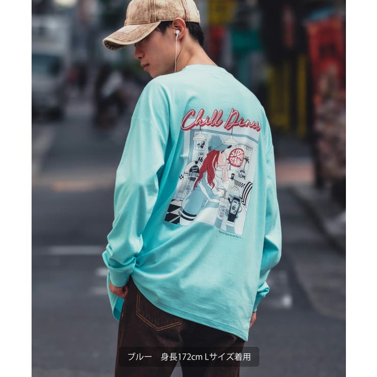 長袖Tシャツ メンズ SIDEWAY | improves | 詳細画像7 