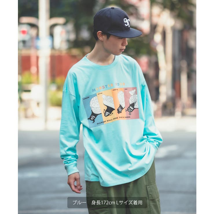 長袖Tシャツ メンズ SIDEWAY | improves | 詳細画像2 
