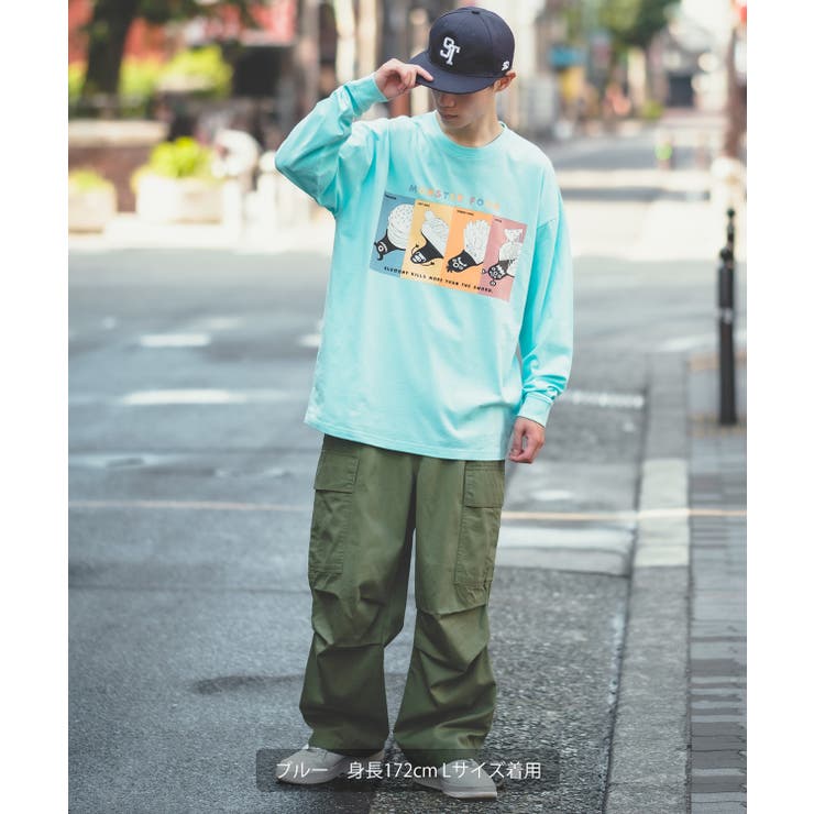 長袖Tシャツ メンズ SIDEWAY | improves | 詳細画像4 
