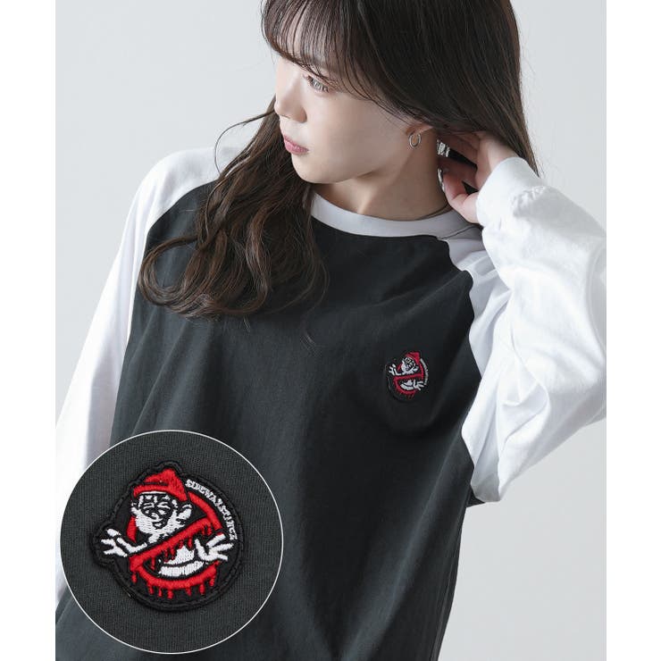 Ａ-スミクロ×ホワイト | 長袖Tシャツ メンズ SIDEWAY | improves