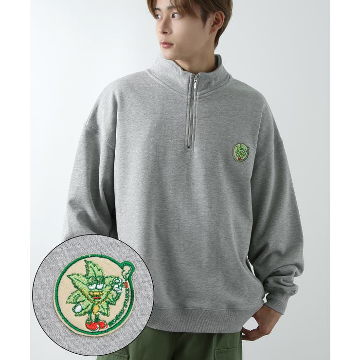 Ｂ-杢グレー | トレーナー メンズ SIDEWAY | improves