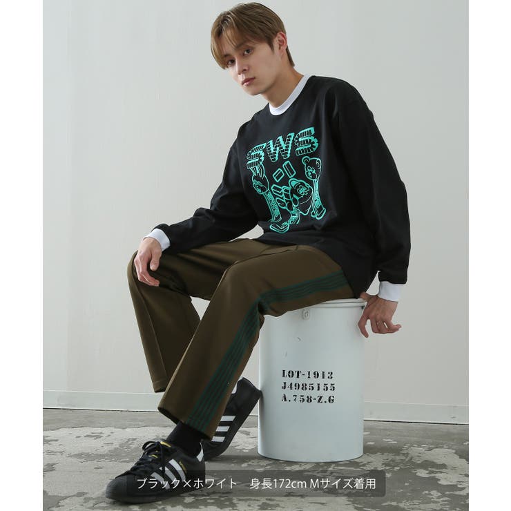 長袖Tシャツ メンズ SIDEWAY | improves | 詳細画像10 