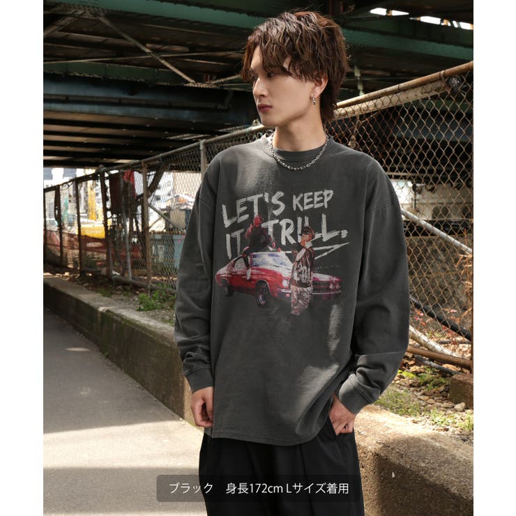長袖Tシャツ メンズ SIDEWAY | improves | 詳細画像2 